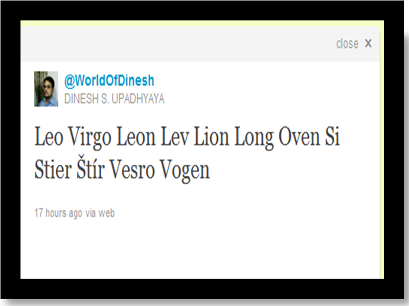 Most Astrological Signs Formed From The Letters Of 